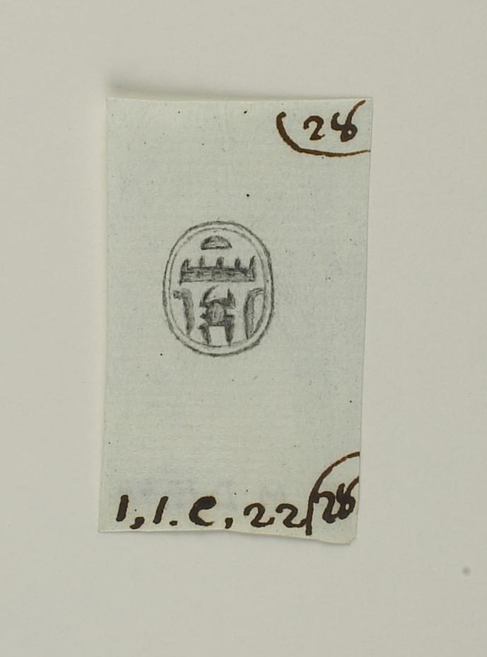 Hieroglyf-signet, D1244