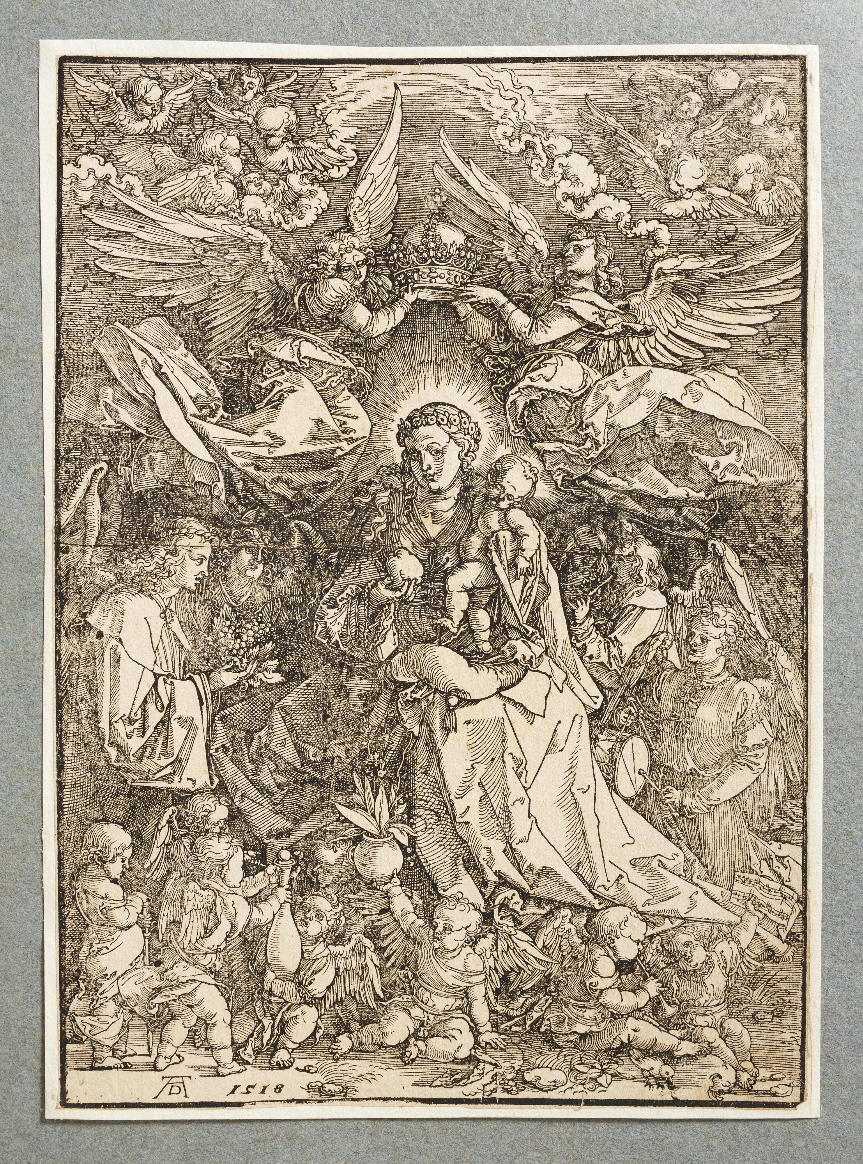 The Virgin and Child Crowned by Two Angels