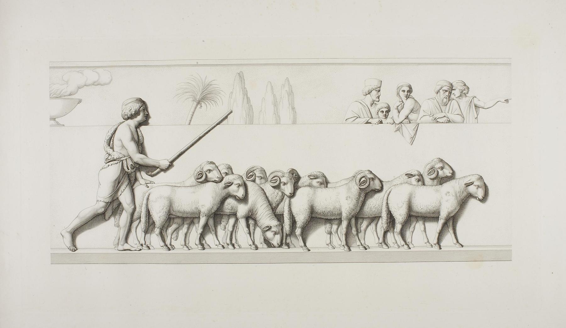 The Shepherd Boy with his Sheep, E36d