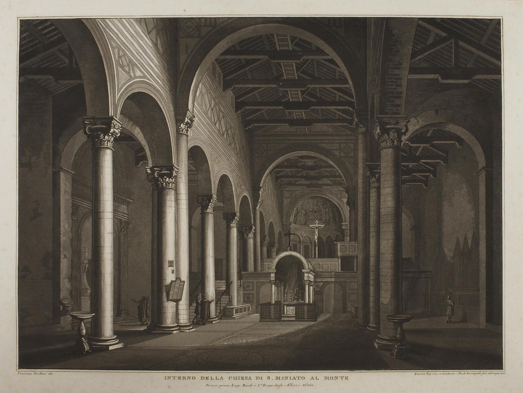 Interior View of the Church San Miniato al Monte, E549