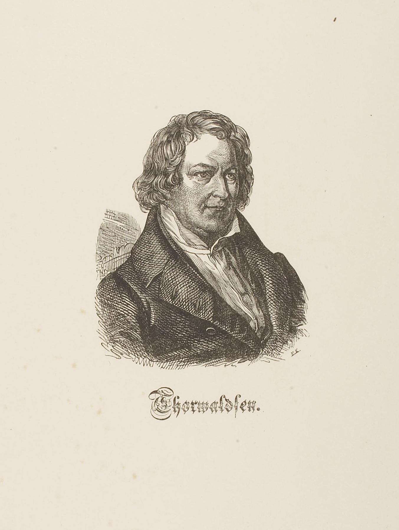 Portrait of Thorvaldsen, E2028