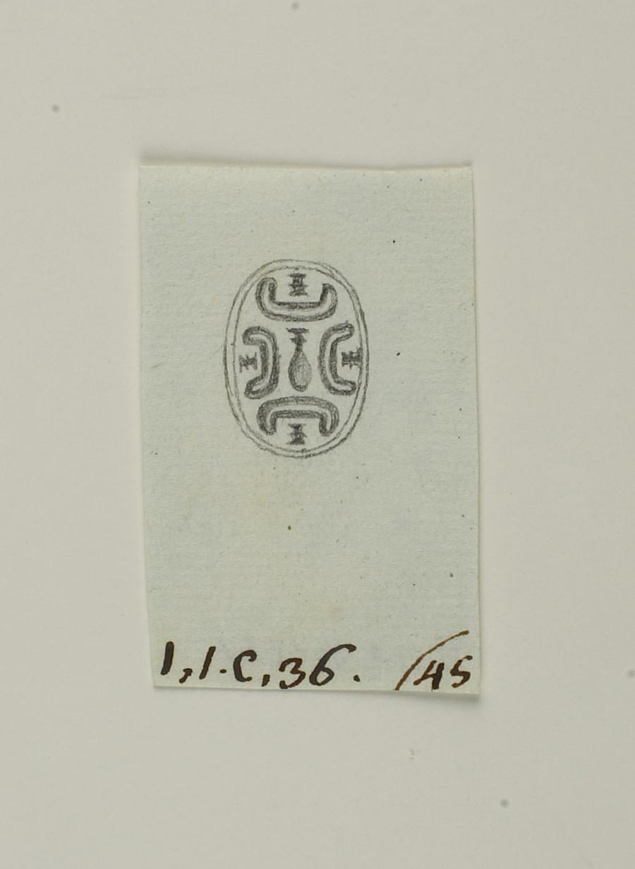 Hieroglyph-signet, D1261