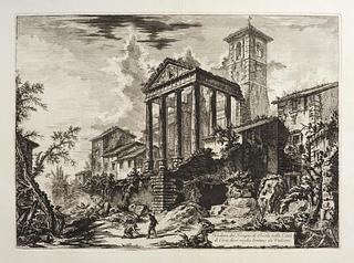 E315,33 View of The Temple of Hercules at Corti