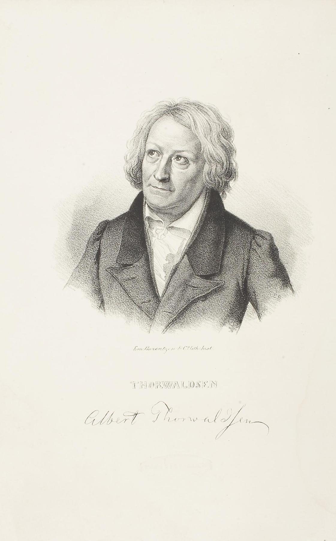 Portrait of Thorvaldsen, E2075
