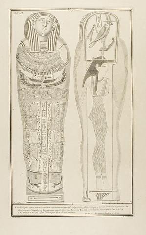 E1380 Inner-Coffin of Irtyru, front and back