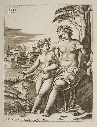 E1847 Venus Wounded by Cupid's Dart
