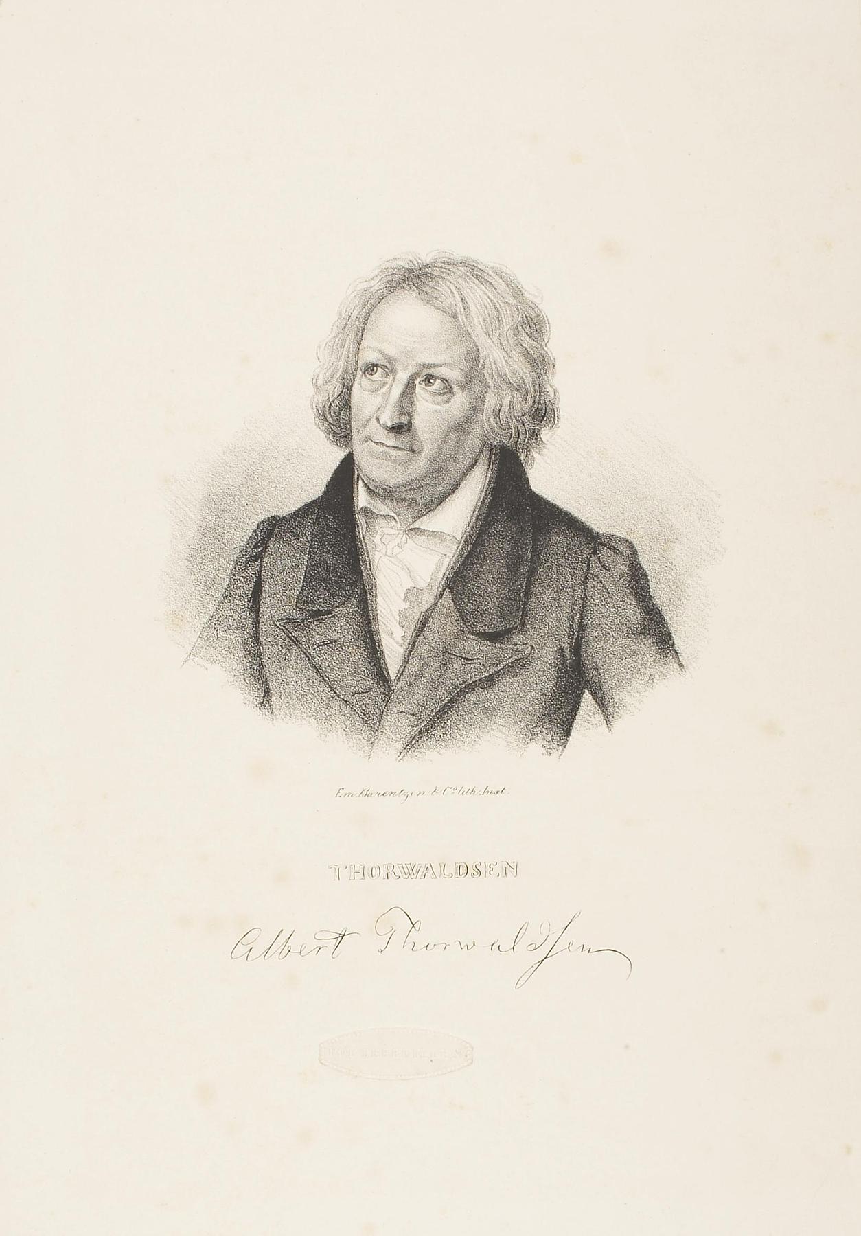 Portrait of Thorvaldsen, E2074