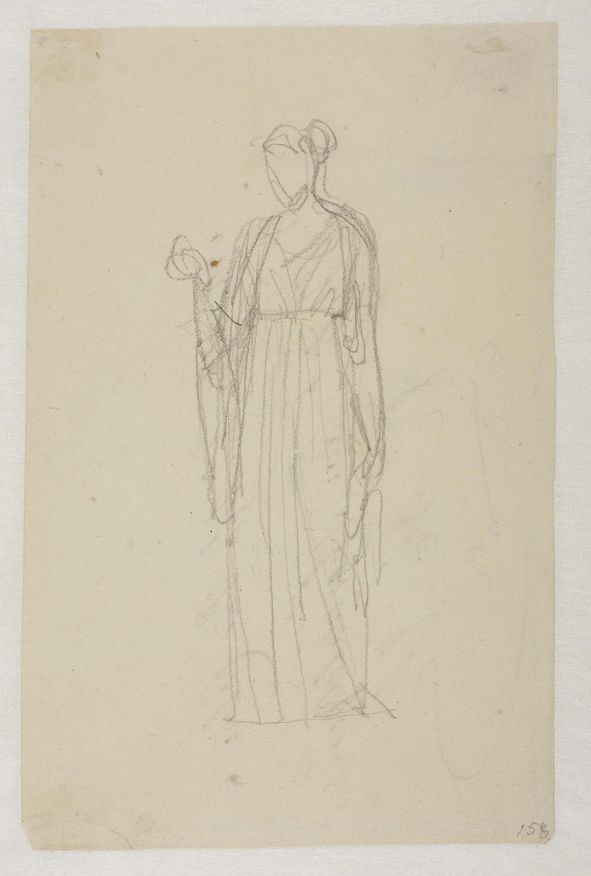 Woman standing, Hebe (?), C158