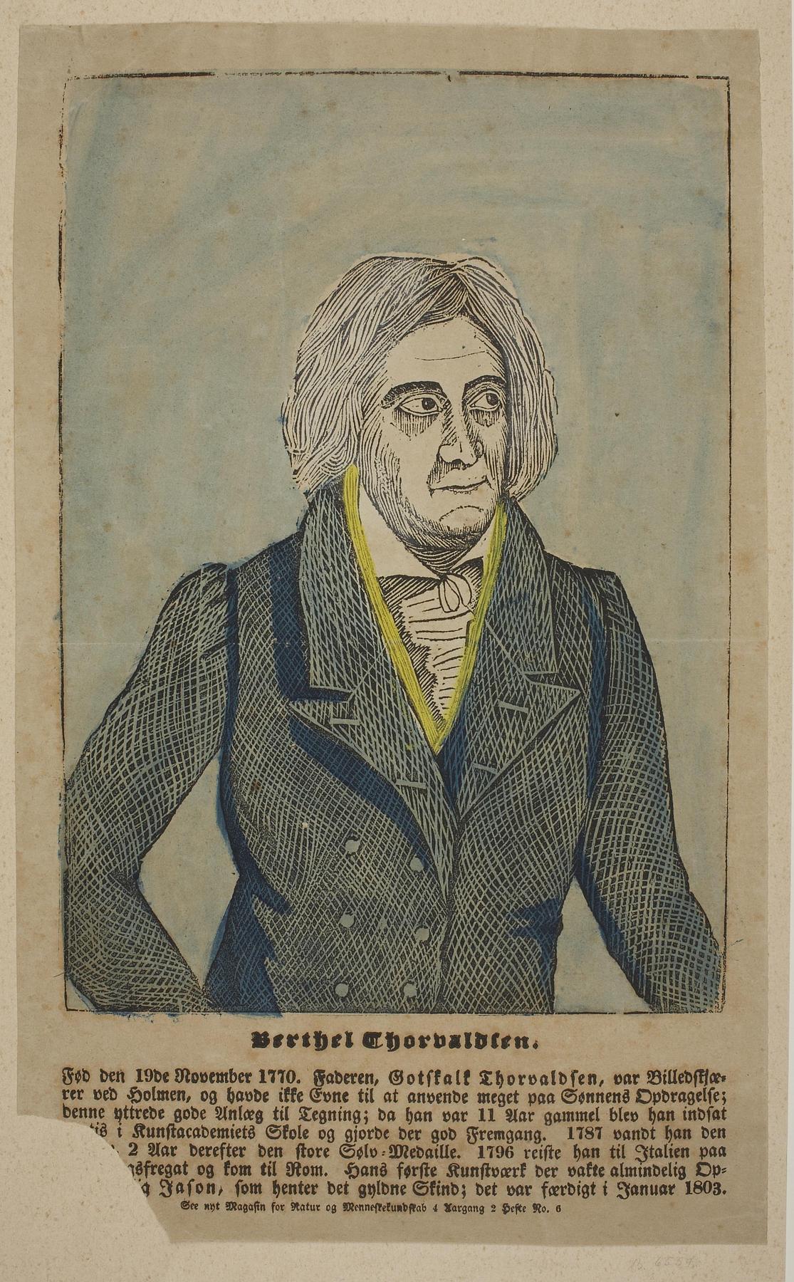 Portrait of Thorvaldsen, E2328