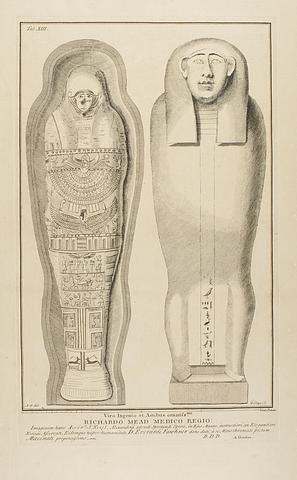 E1382 Inner-coffin with mummy