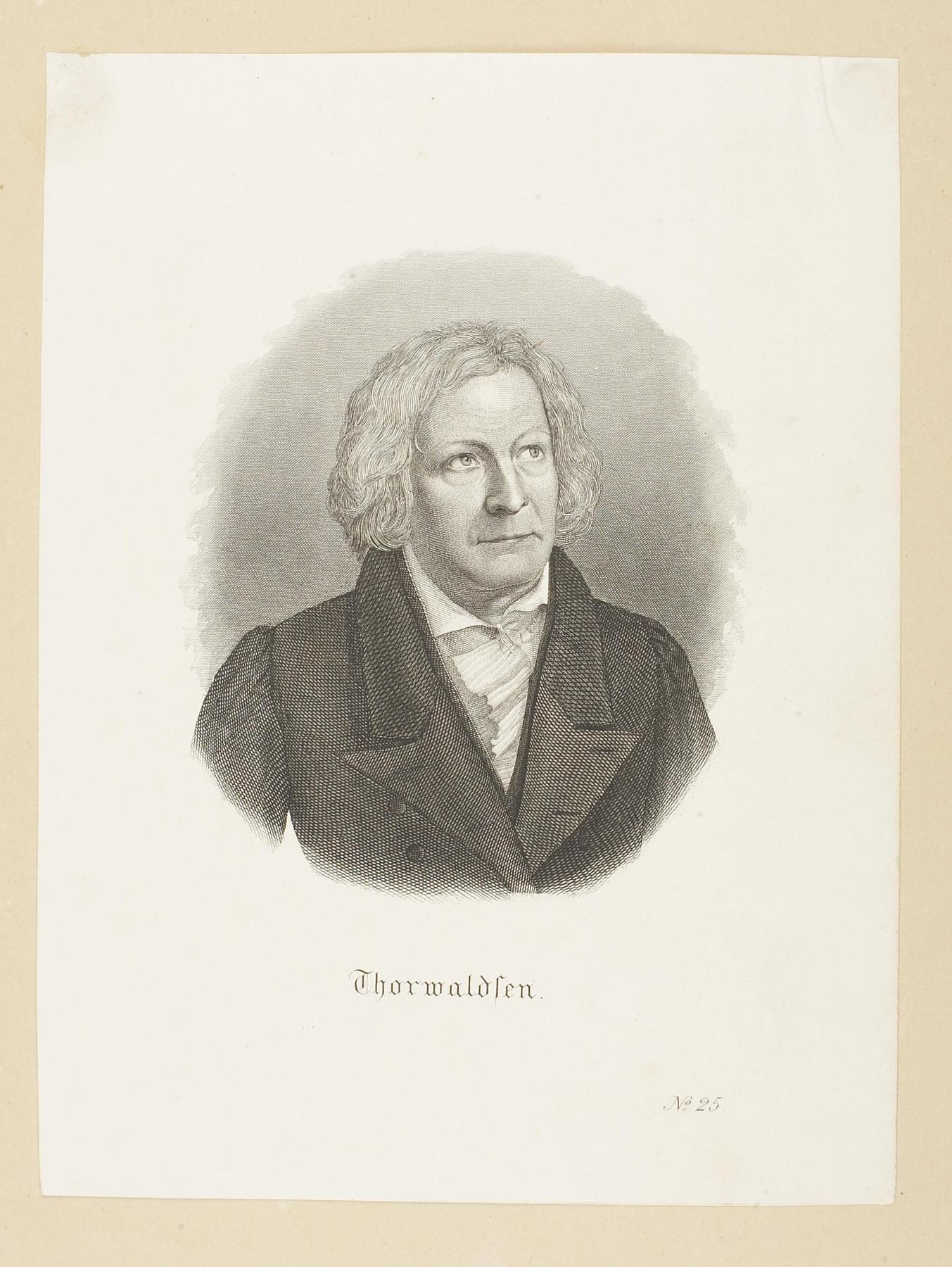 Portrait of Thorvaldsen, E2080