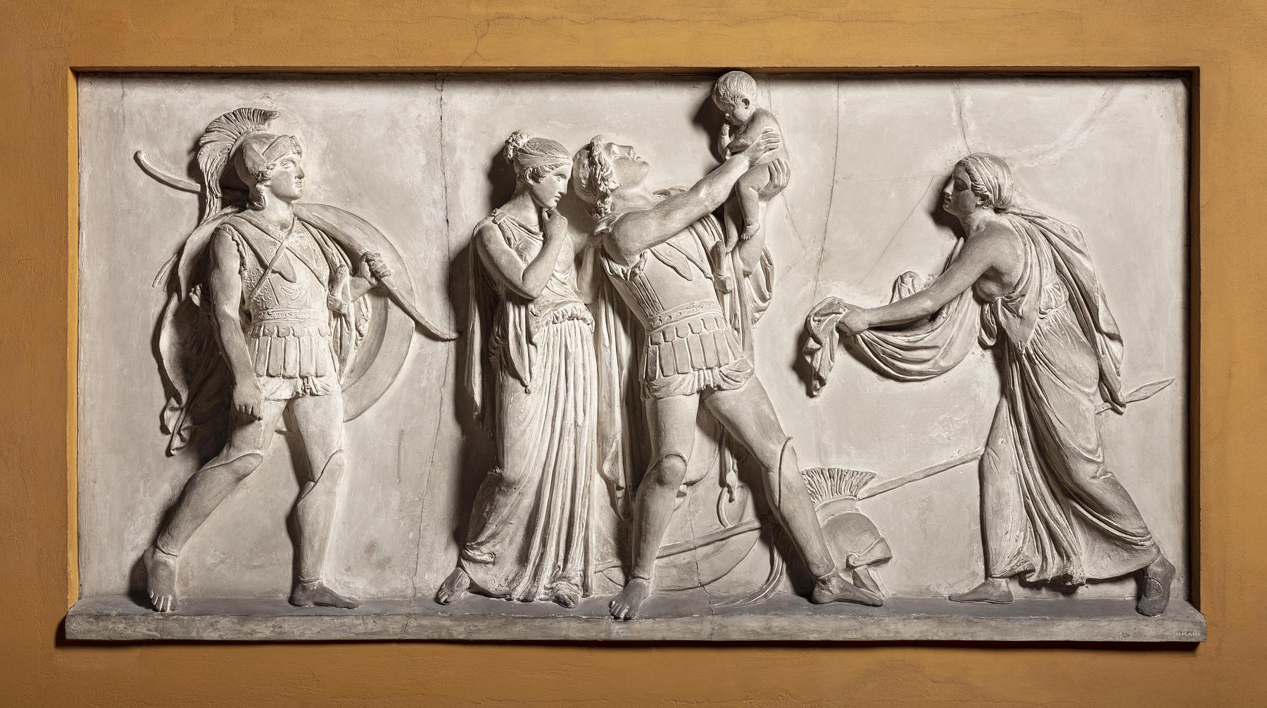 Hector Taking Leave of Andromache and Astyanax, A501
