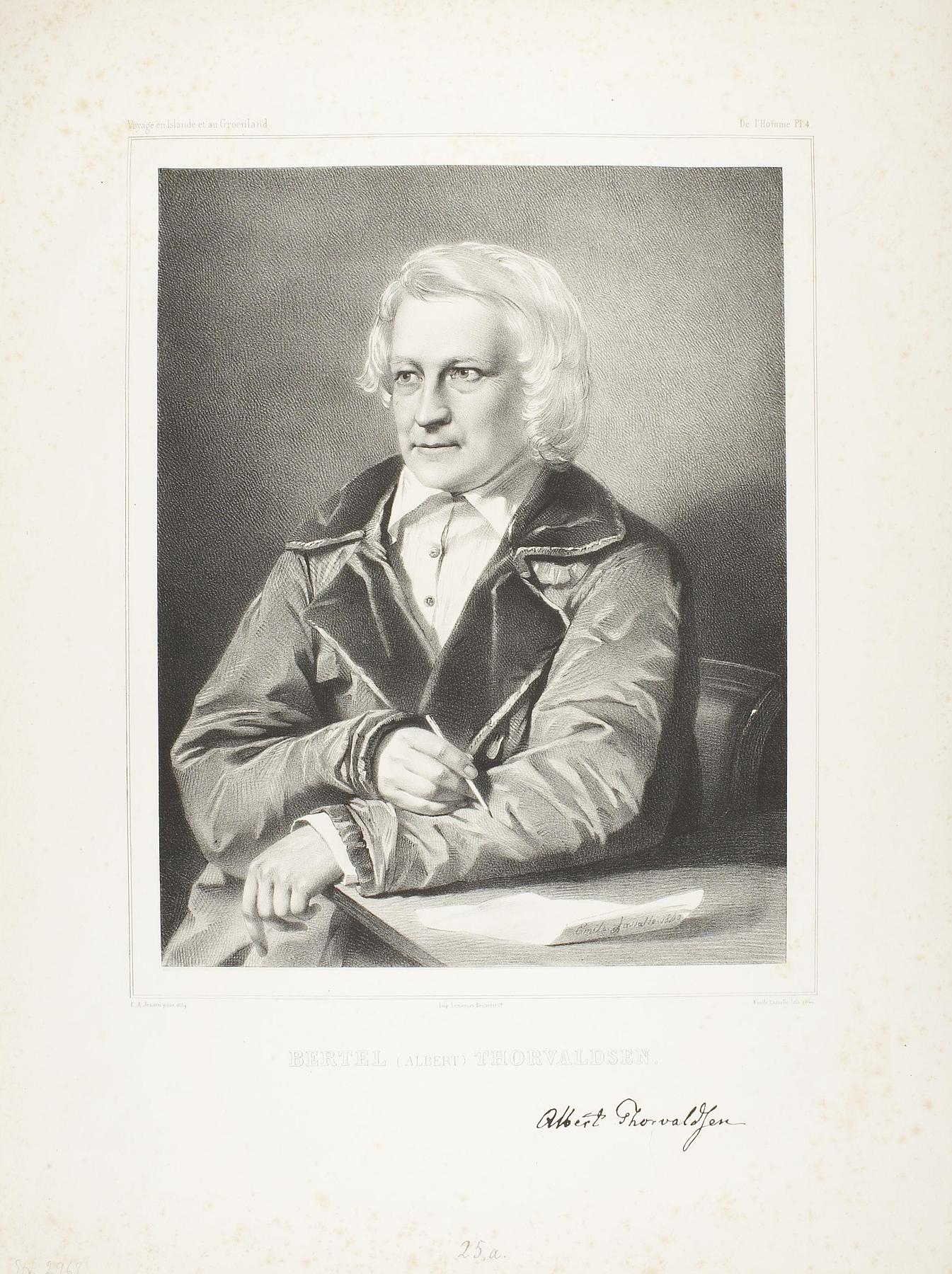 Portrait of Thorvaldsen, E2044