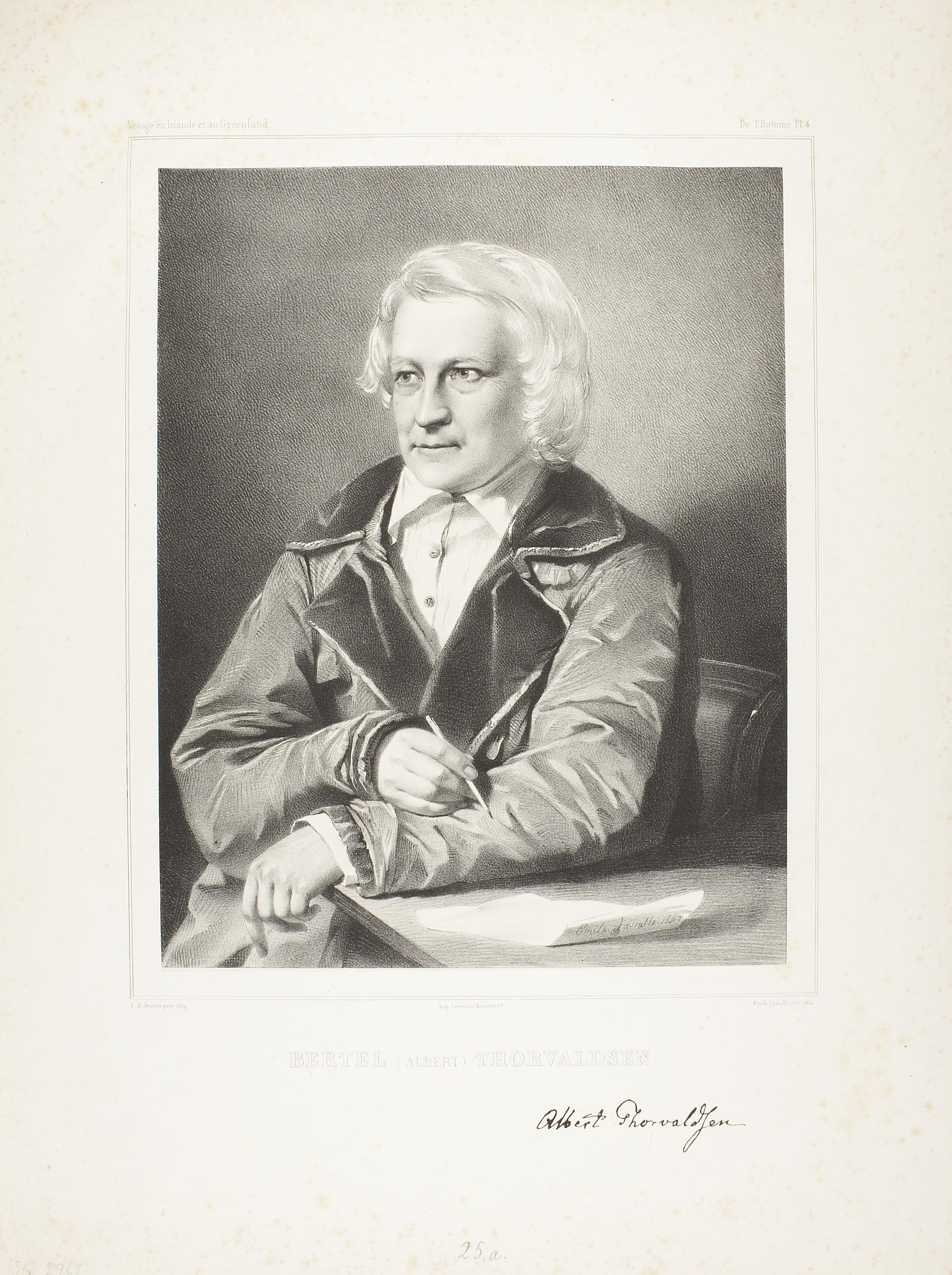 Portrait of Thorvaldsen