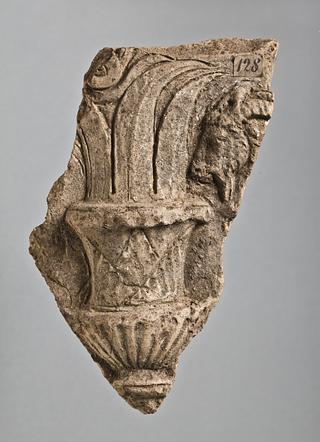 H1128 Campana relief with krater and ram's head