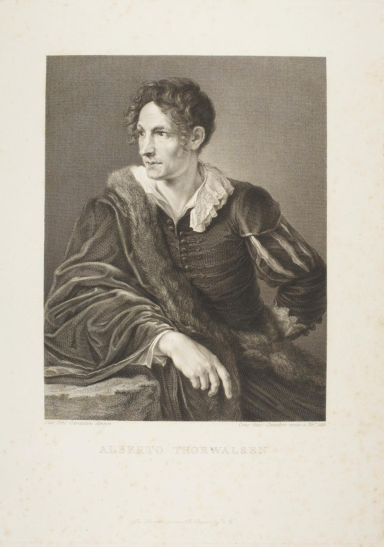 Portrait of Thorvaldsen, E2031