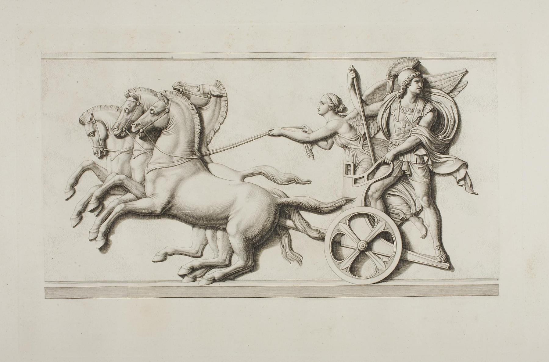 Alexander the Great in His Triumphal Chariot, E36j