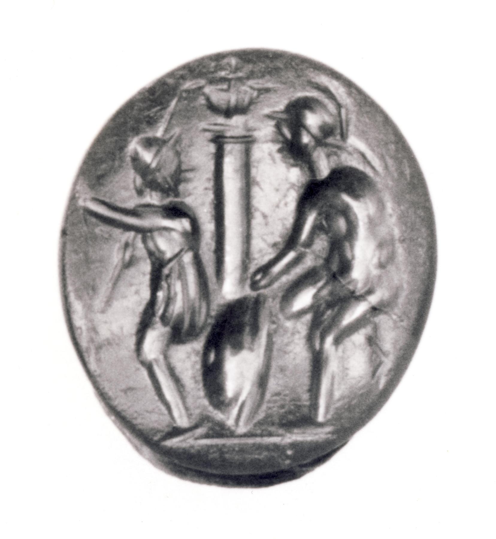 Diomedes og Odysseus på togt efter Palladiet, I883