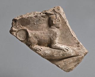 H1111 Campana relief with reclining sphinx