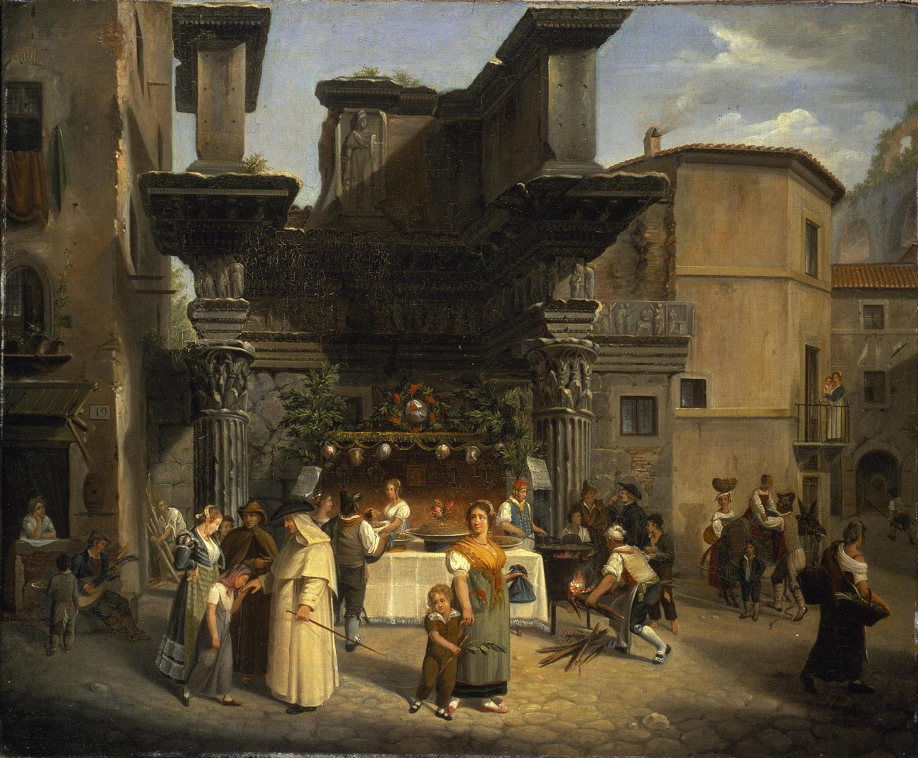 Saint Joseph's Day (March 19) in Rome, B72