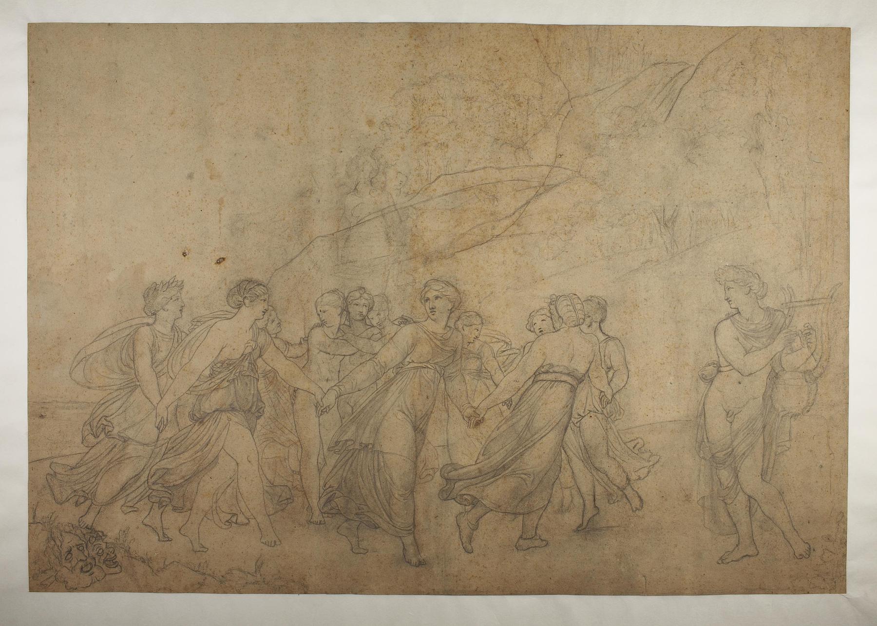 The Dance of the Muses on Helicon, D815