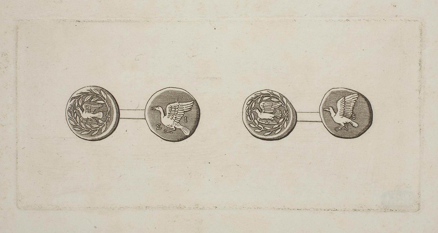 Græske mønter for- og bagside, E1564