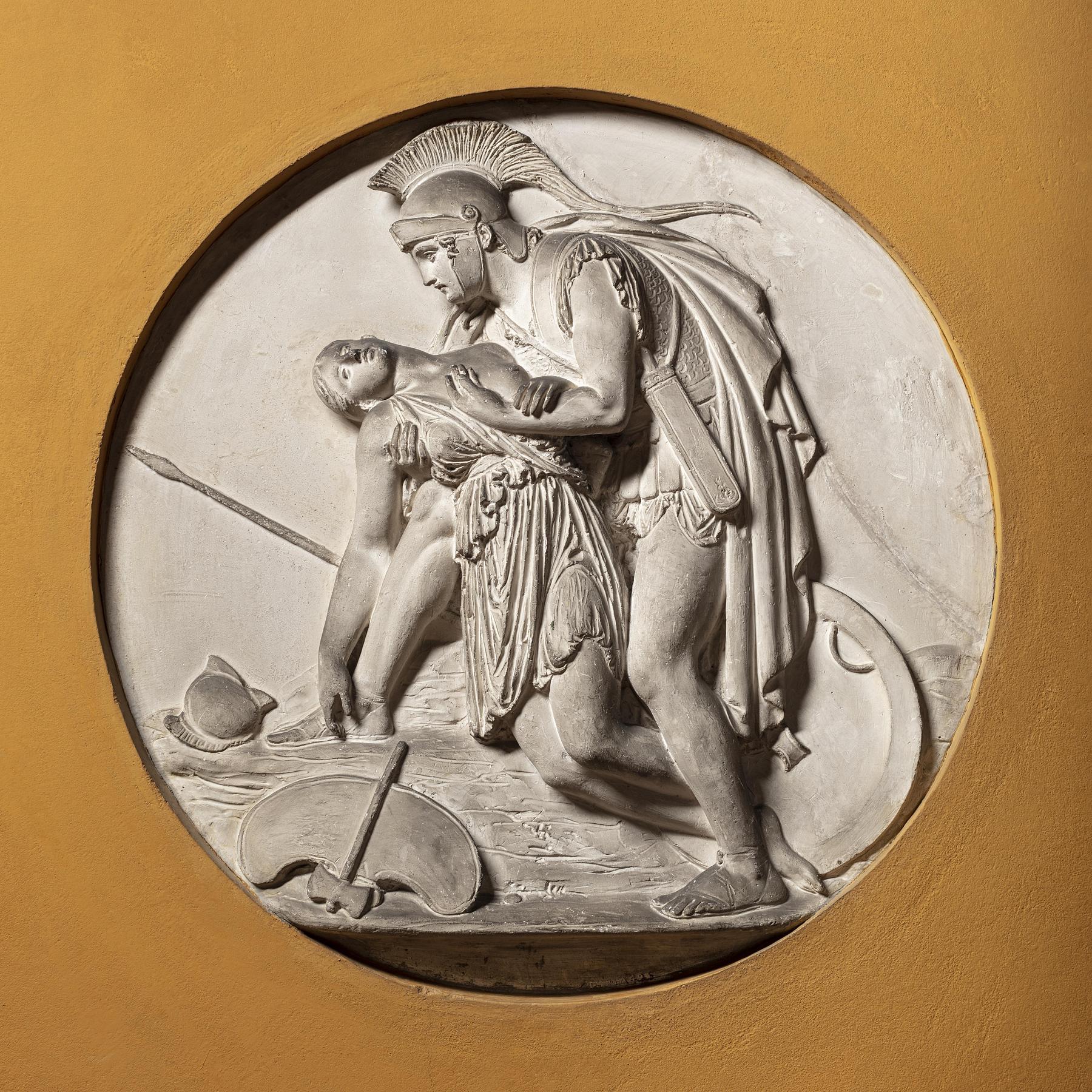 Achilles Holding the Dead Penthesilea, A496