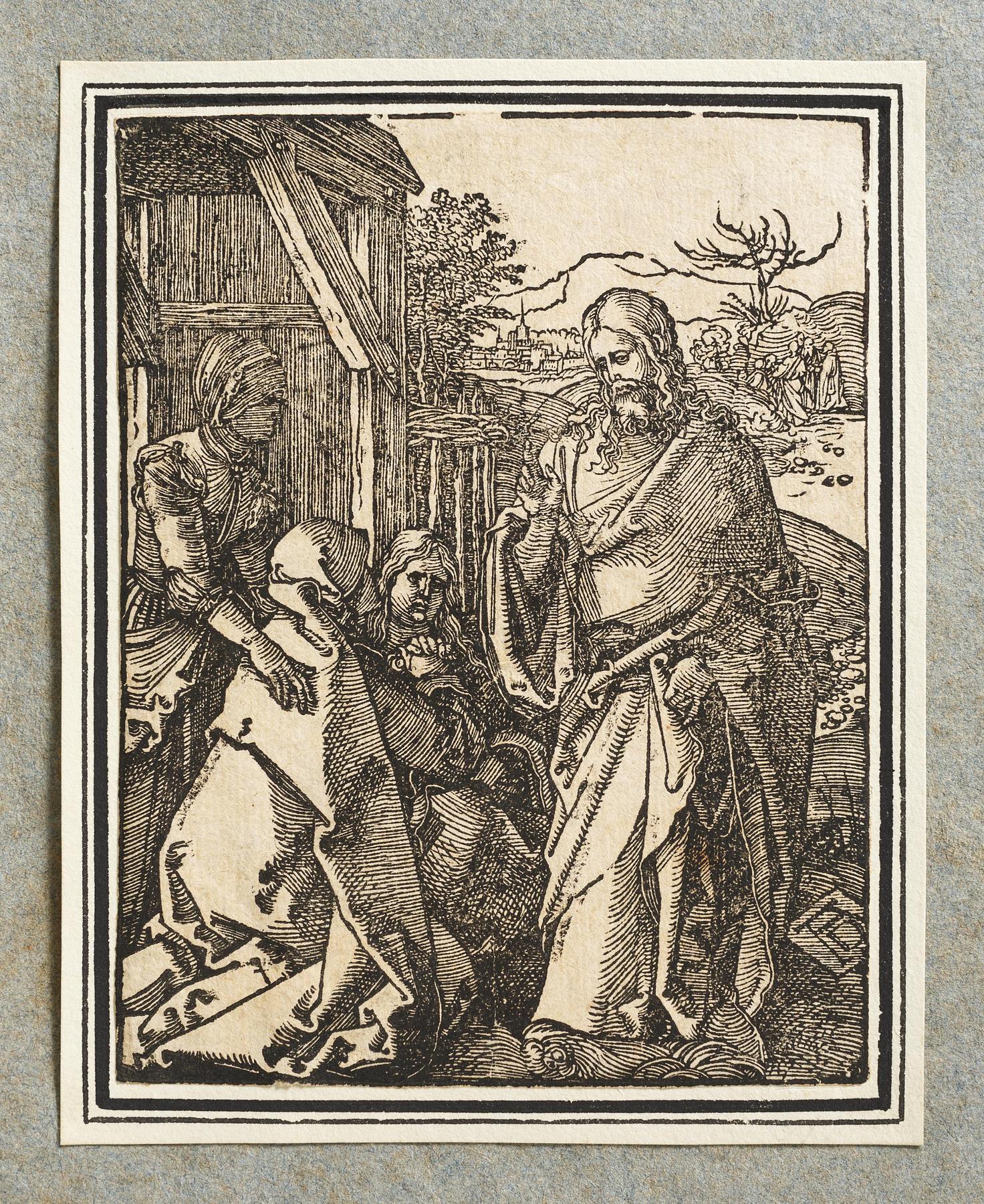 Kristus tager afsked med sin mor, E133