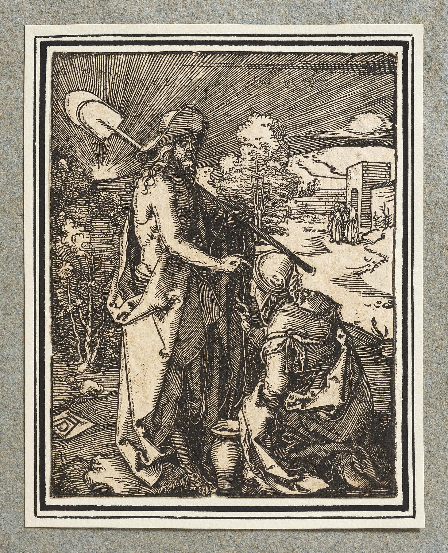 Noli Me Tangere, Christ and Mary Magdalen, E157