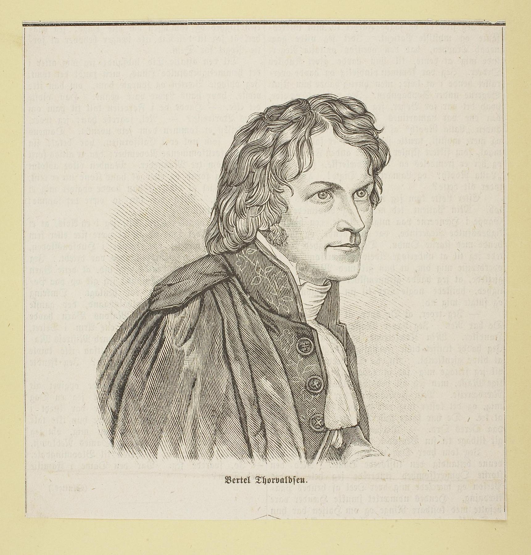 Portrait of Thorvaldsen, E2038