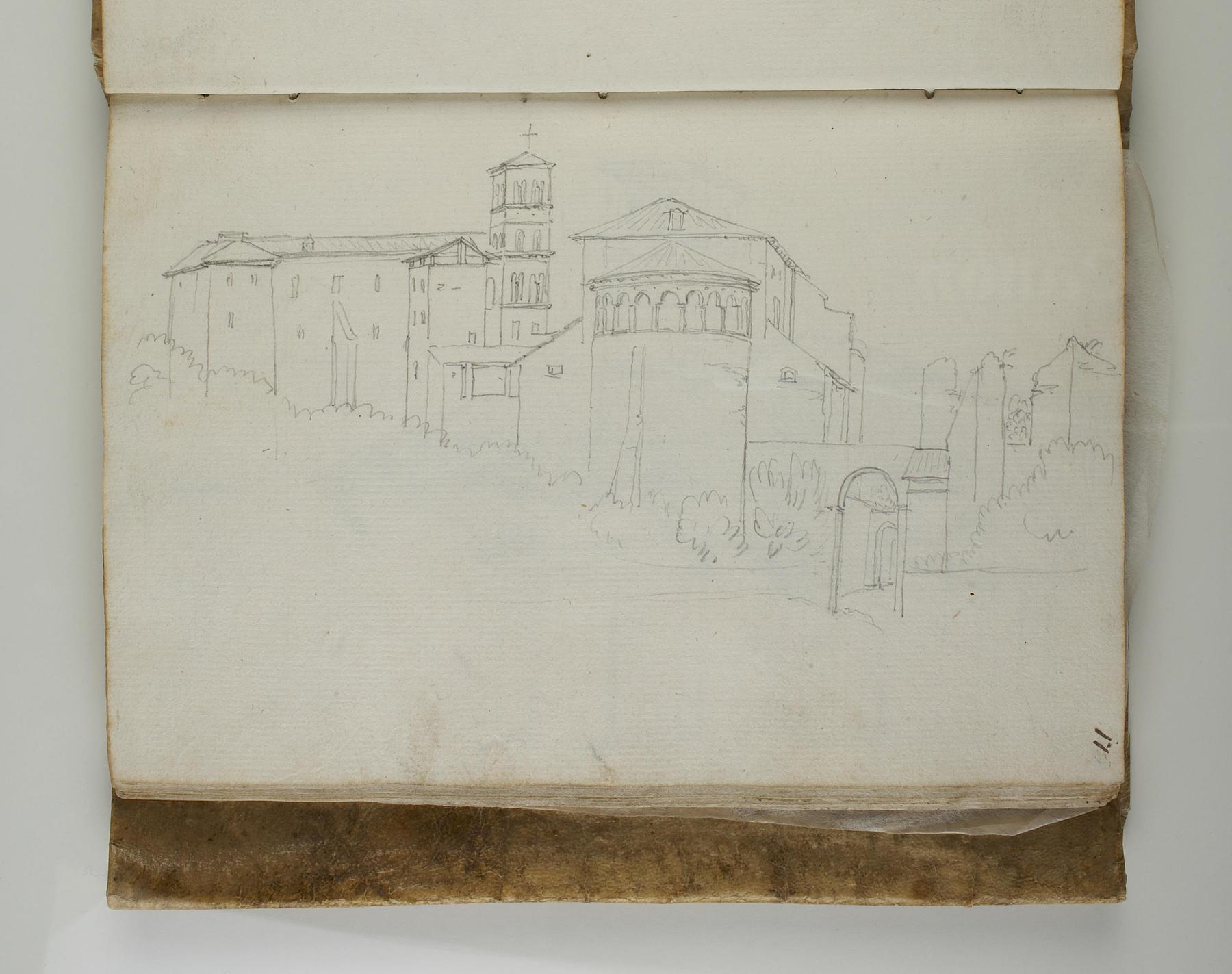 Monastery or town, C563,17r