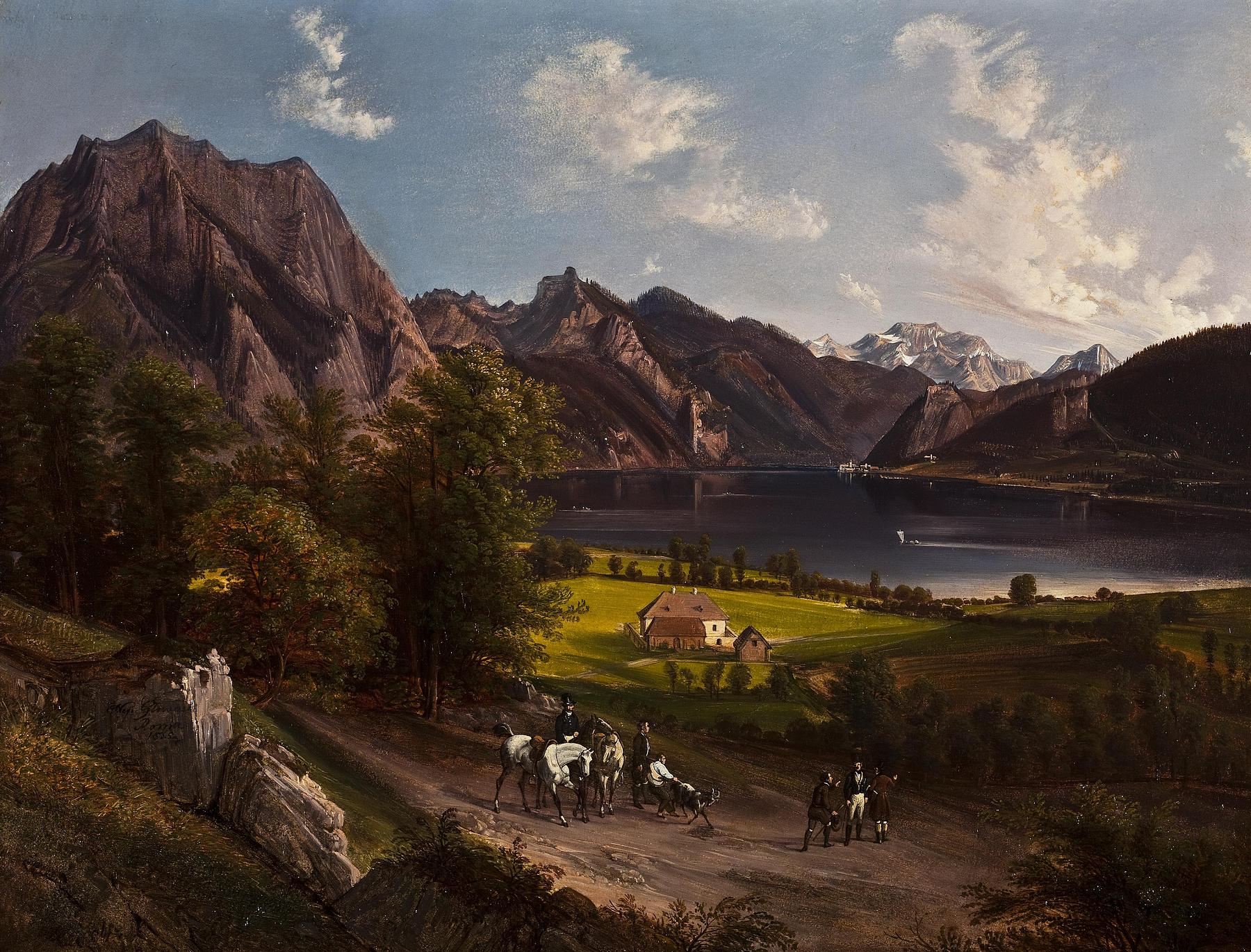 Tyrolsk (el. bayersk) landskab, B174