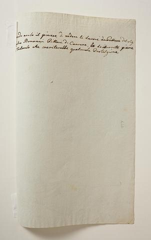 C457v Letter from Thorvaldsen to Pietro Bonanni