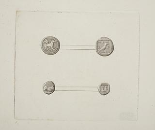 E1568 Græske mønter for- og bagside