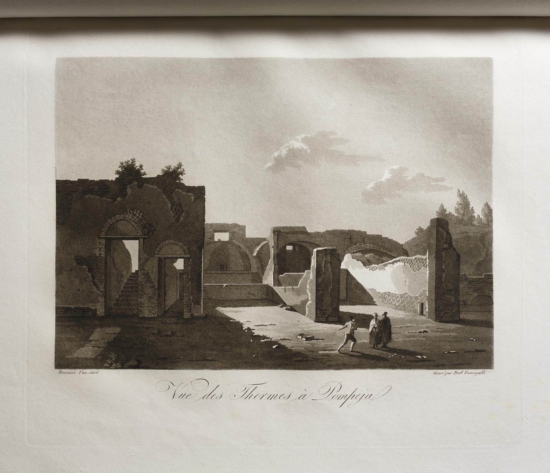 View of the Terme in Pompeii, E550,17