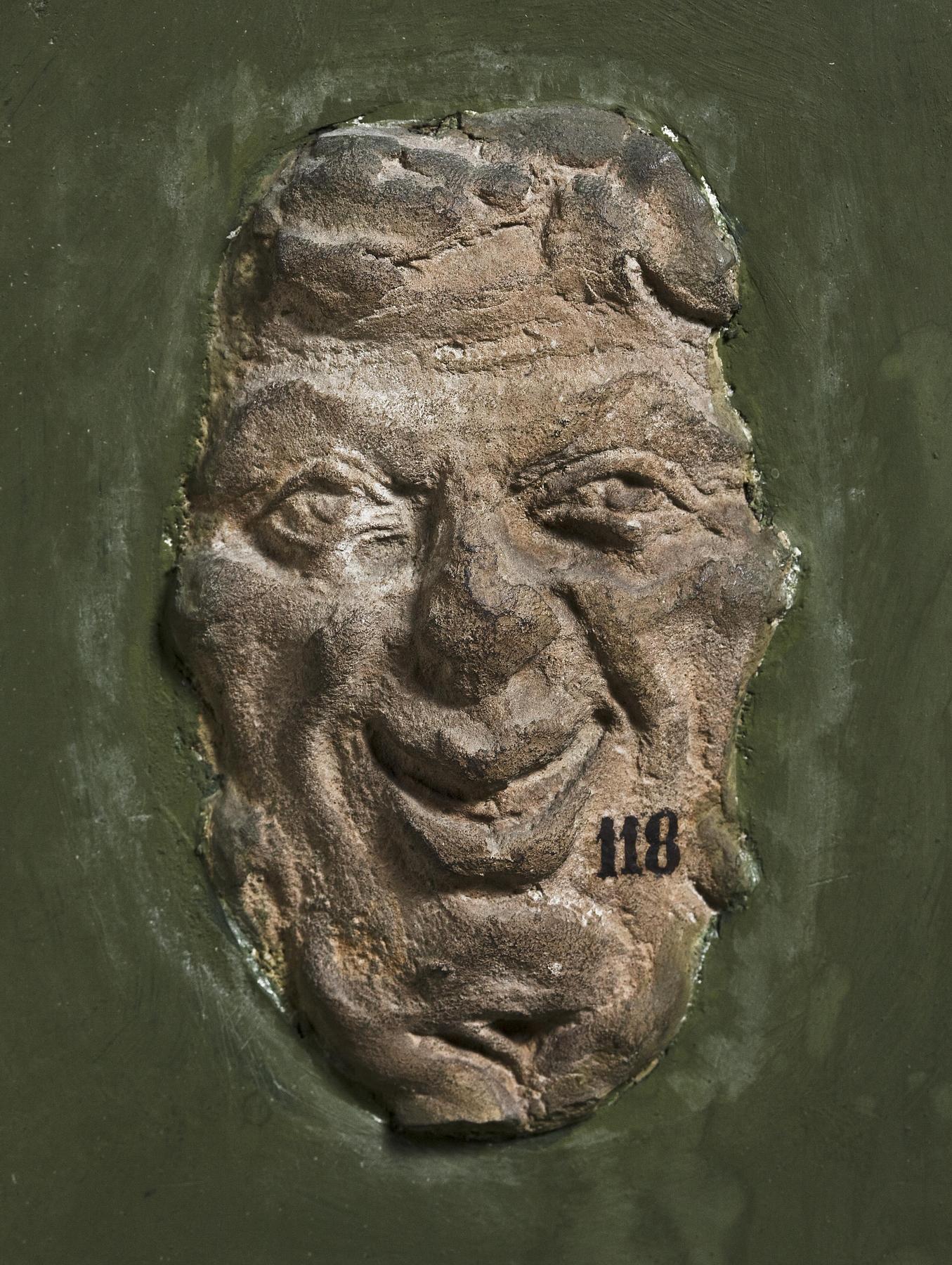 Campana relief with Pan mask, H1118