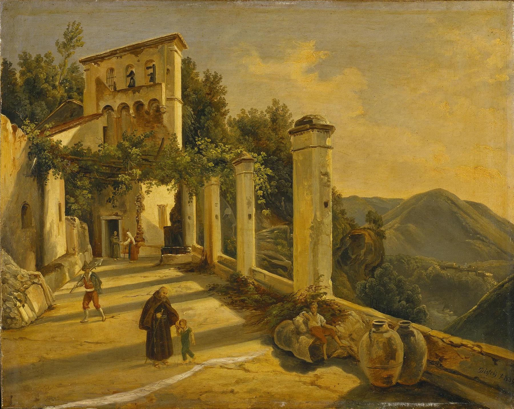 Et italiensk bjergkloster, B76