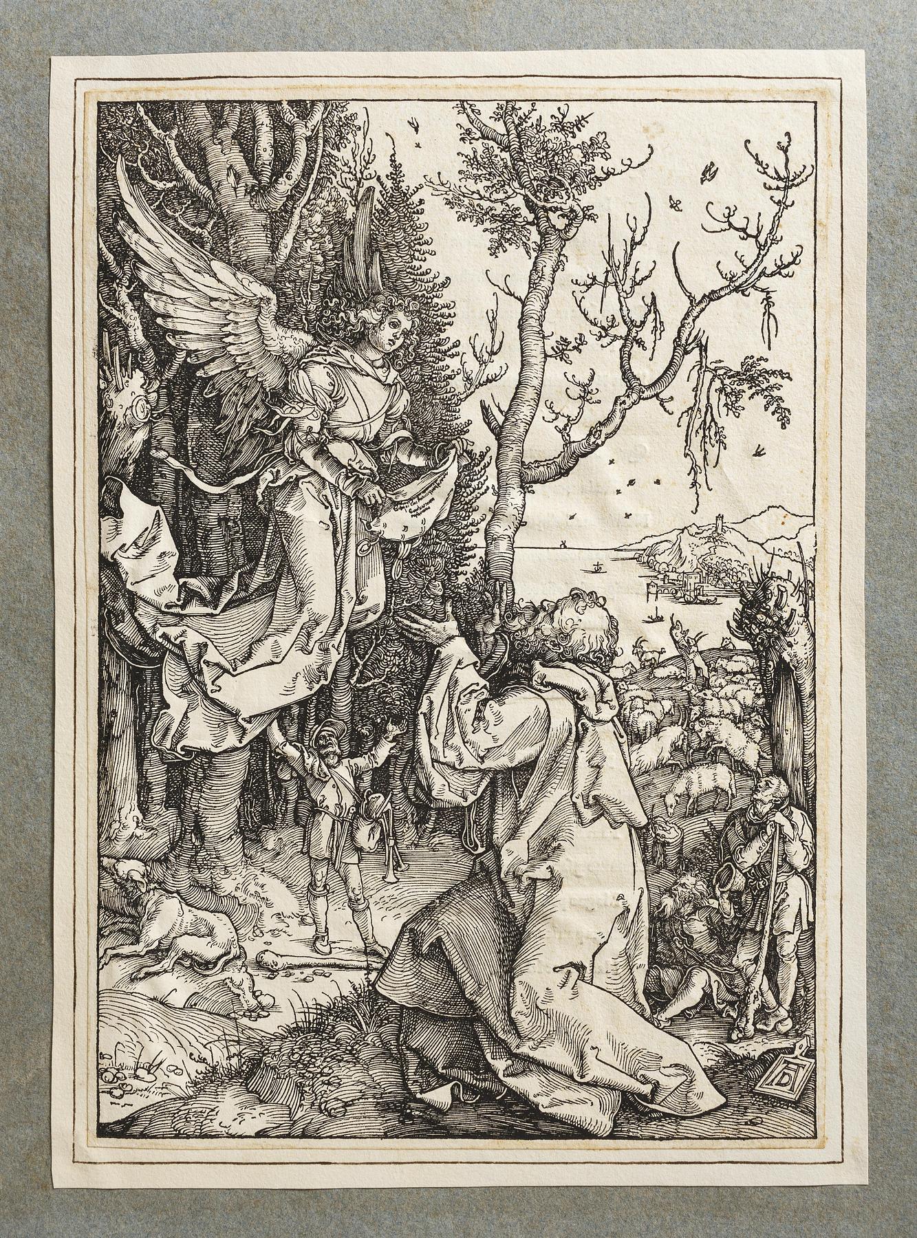 Joachim Being Consoled by an Angel, E181