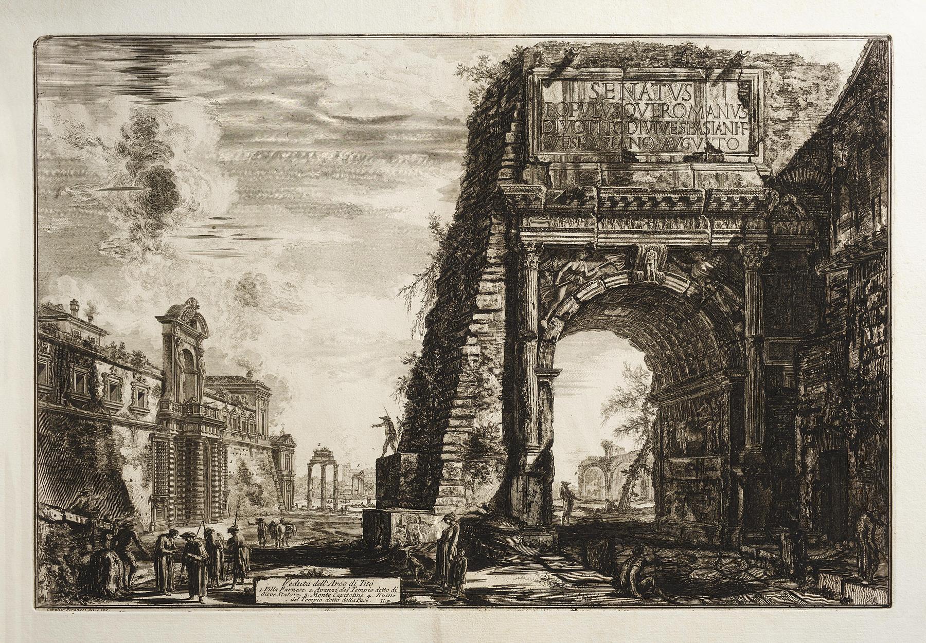 View of the Arch of Titus, E315,2