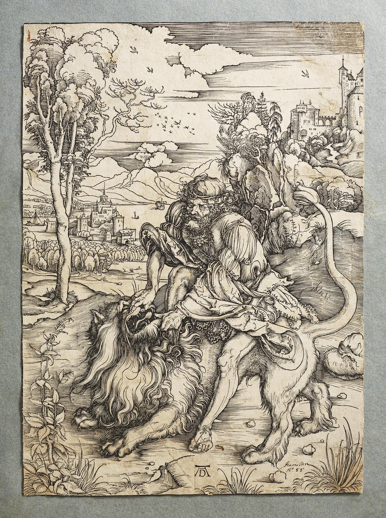 Samson Fighting with the Lion, E112