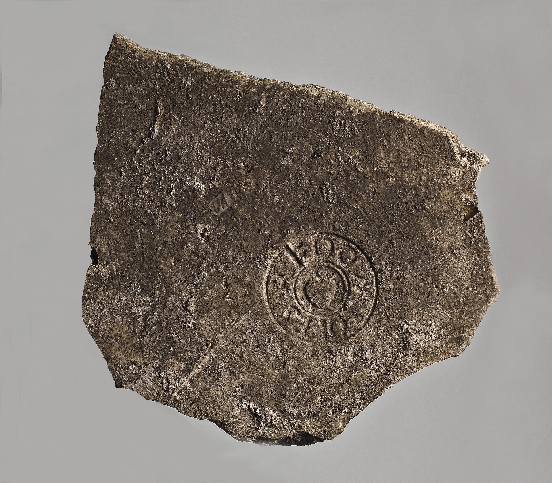 Brick with stamp: OFF S R FDOM, H1142