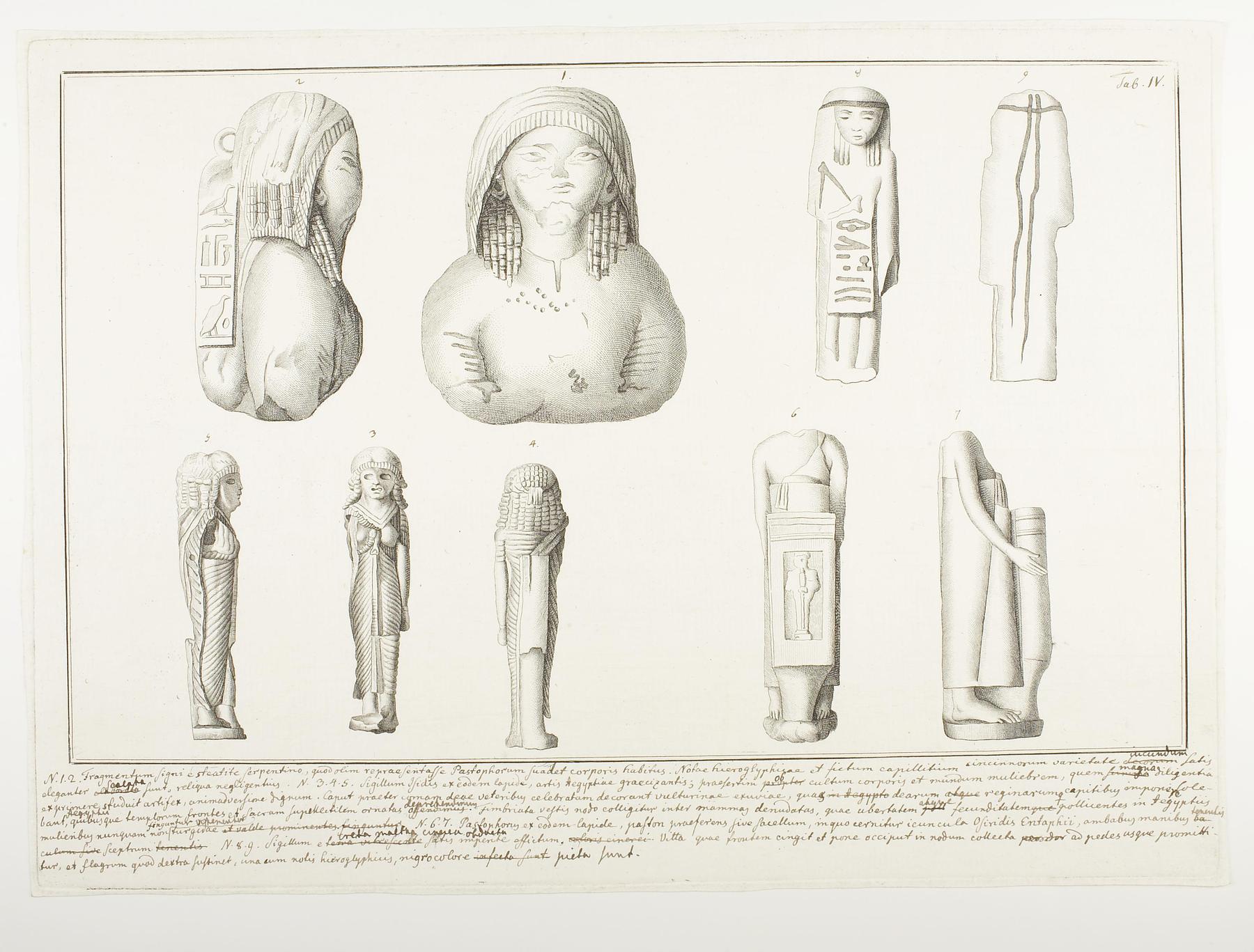 Monumenta Artis Ægyptiæ in Musæo Naniano Veneteiis Tab.IV, E1348