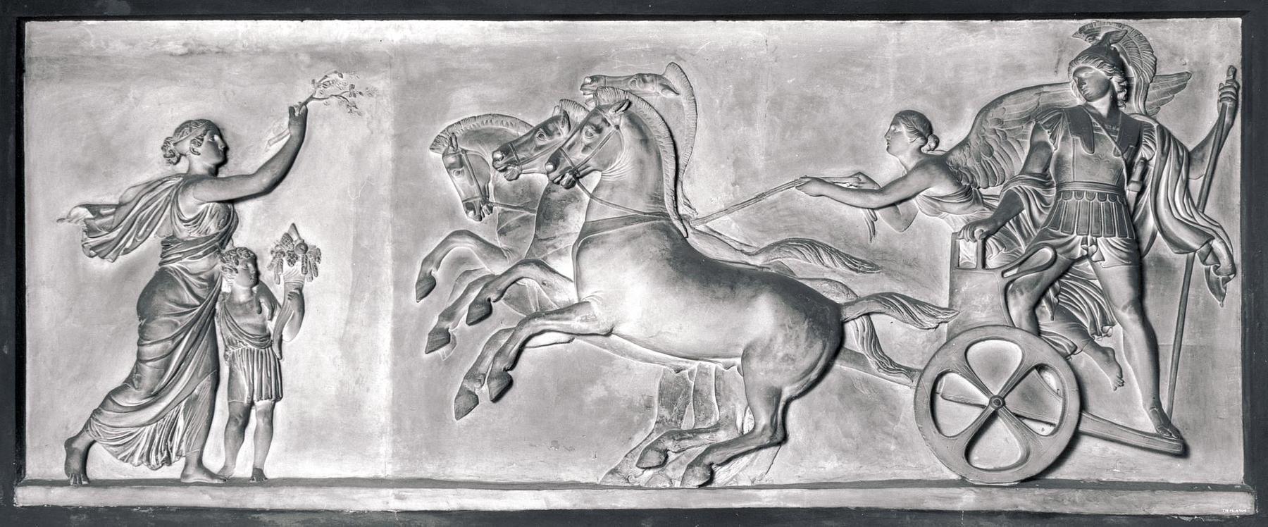 Alexander den Store på triumfvognen, A504