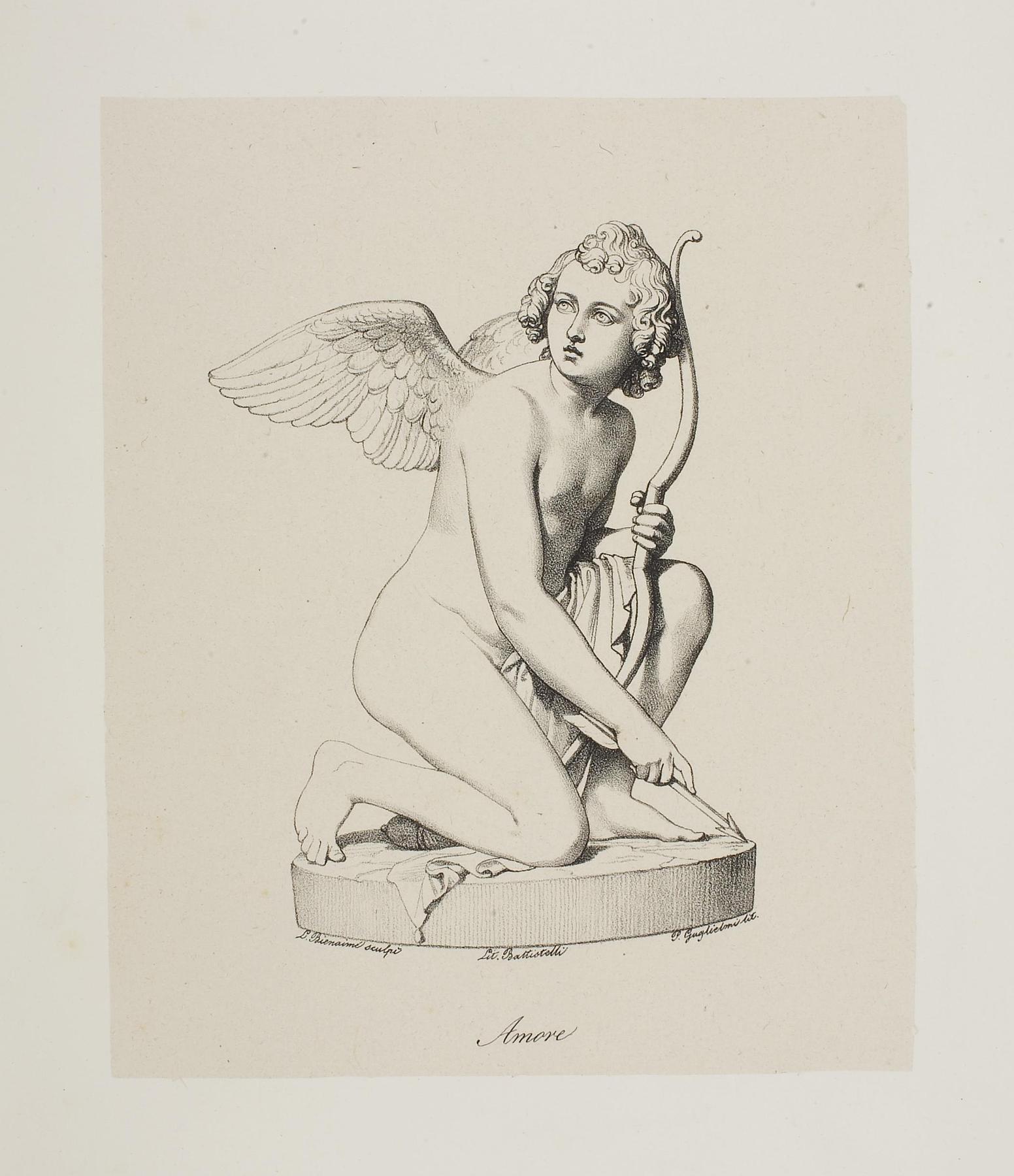 Cupid Sharpens his Arrow, E1112e