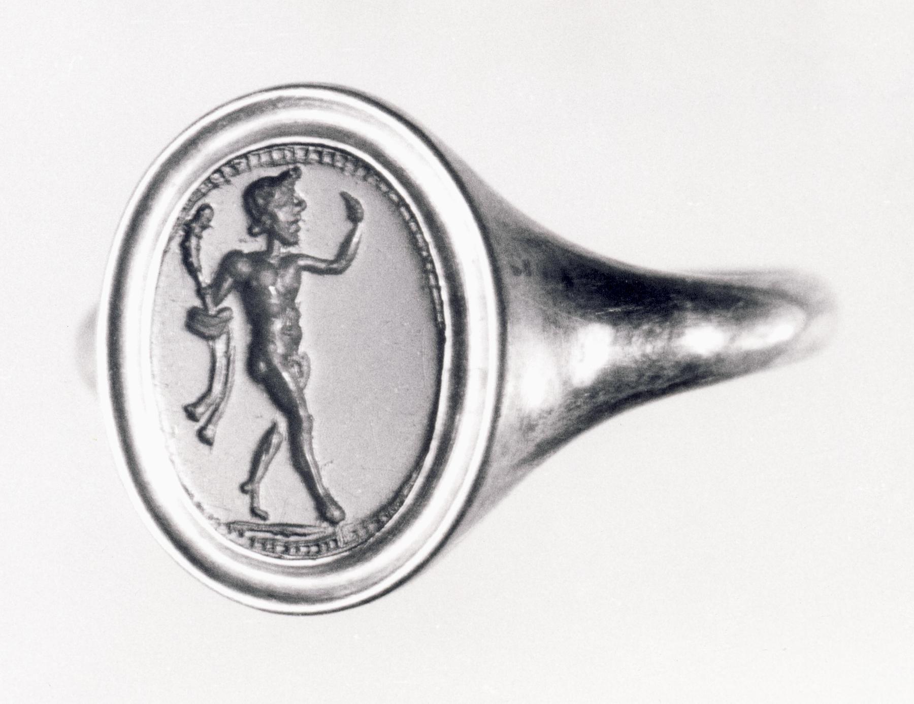 Satyr with a shepherd's crook, I369