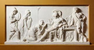 A775 Priamos bønfalder Achilleus om Hektors lig
