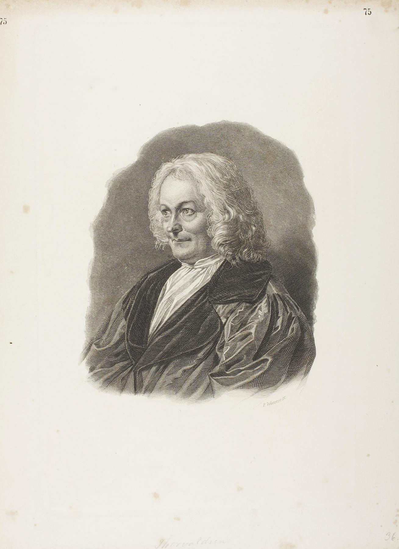 Portrait of Thorvaldsen, E2049