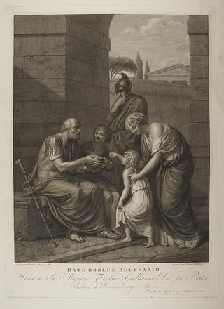E370 Belisarius Receiving Alms