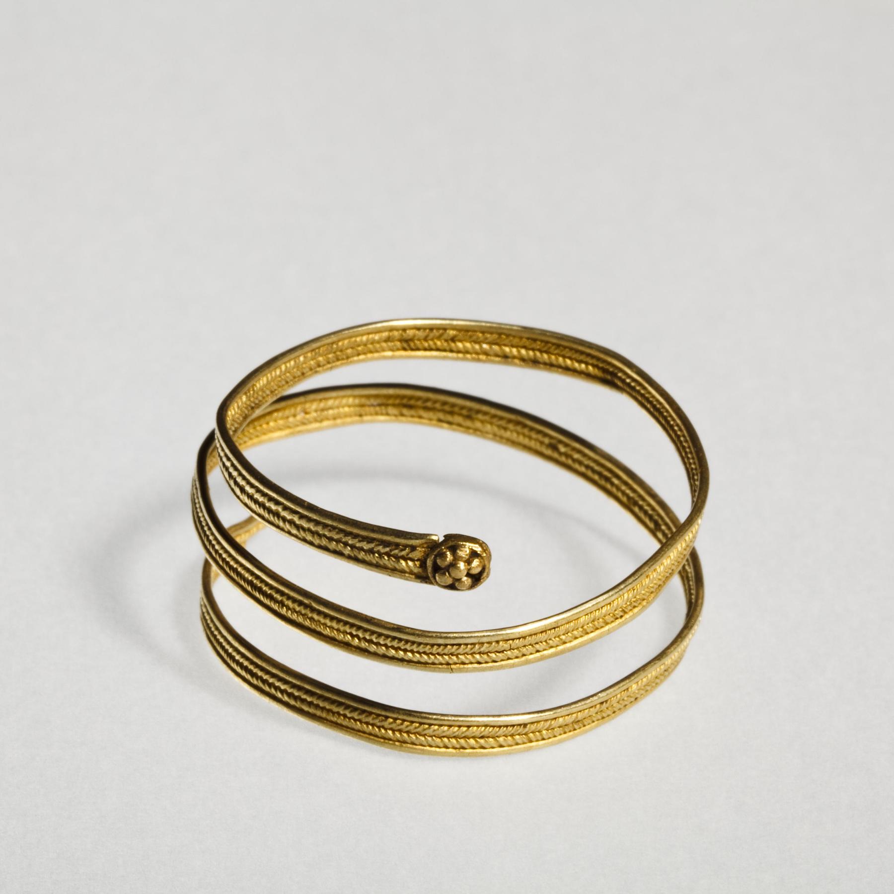 Hair spiral/finger ring, H1806