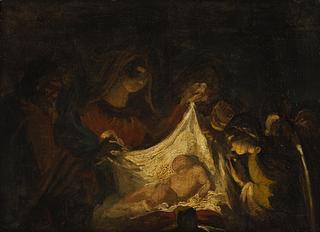 B82 Jomfru Maria med den nyfødte Kristus